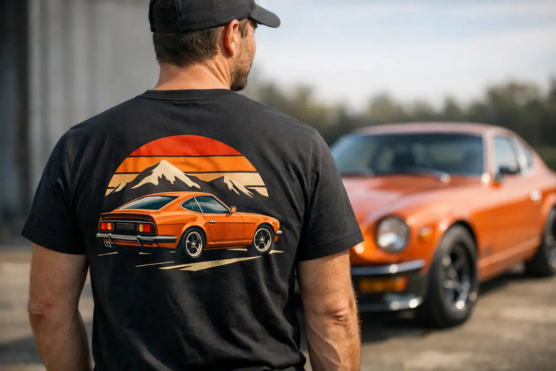 Datsun 240Z Retro T-Shirt for True Petrolheads