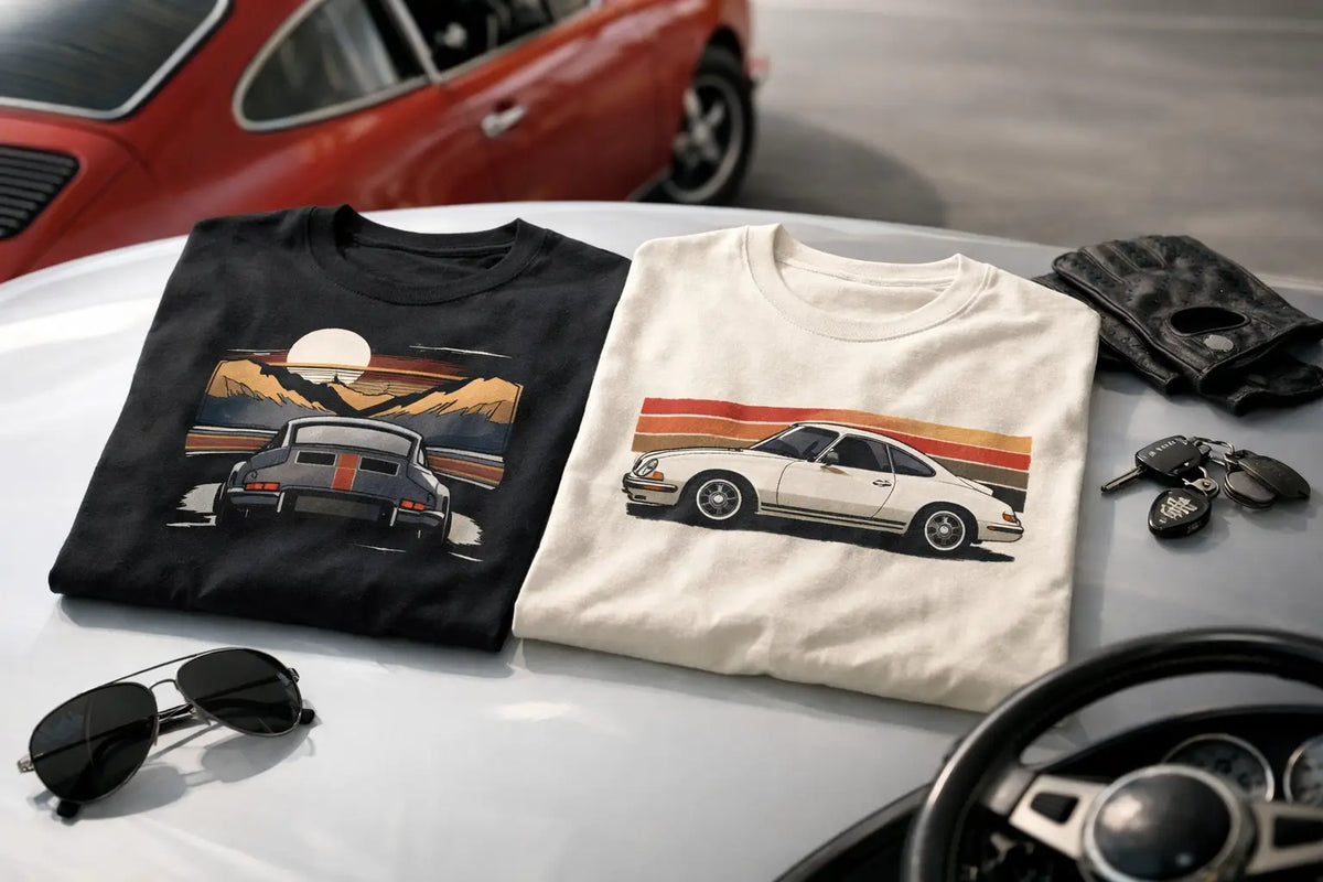Porsche Heritage T-Shirt Designs That Feel Right