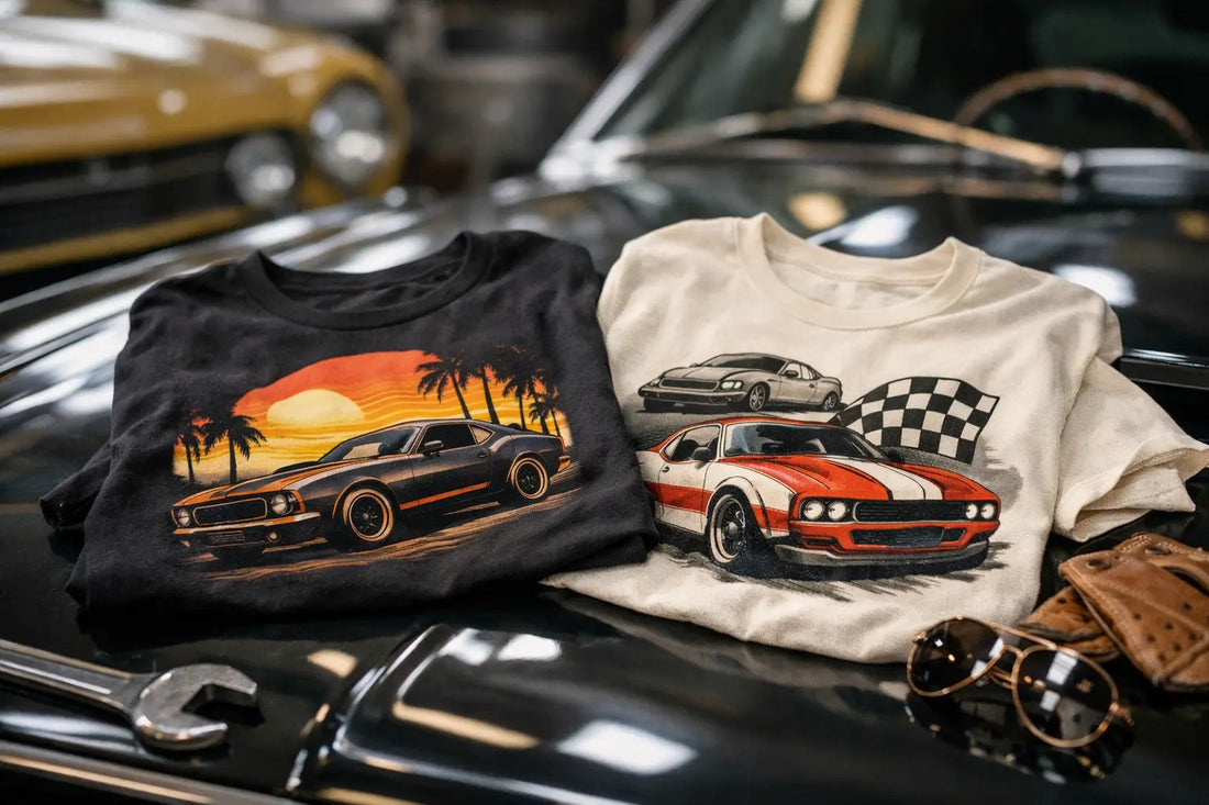 Retro Automotive T-Shirts for Real Petrolheads